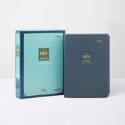 NIV 한영해설성경(중/단본/색인/PU/무지퍼/잉키블루)(개역개정판)