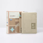 개역개정 ESV 한영해설성경 소(단본/지퍼/베이지)(양장본 Hardcover)