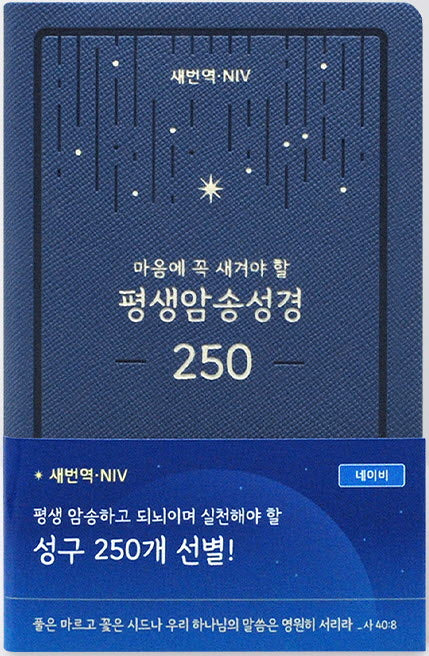 평생암송성경 250(새번역+NIV/네이비)