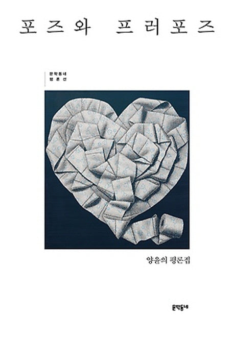 포즈와 프러포즈(문학동네 평론선)