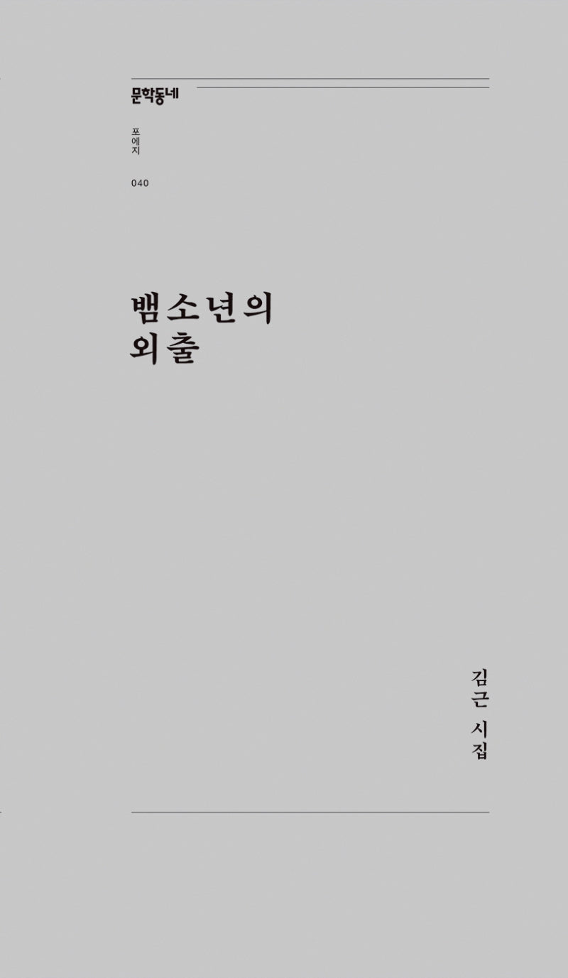 뱀소년의 외출(문학동네포에지 40)