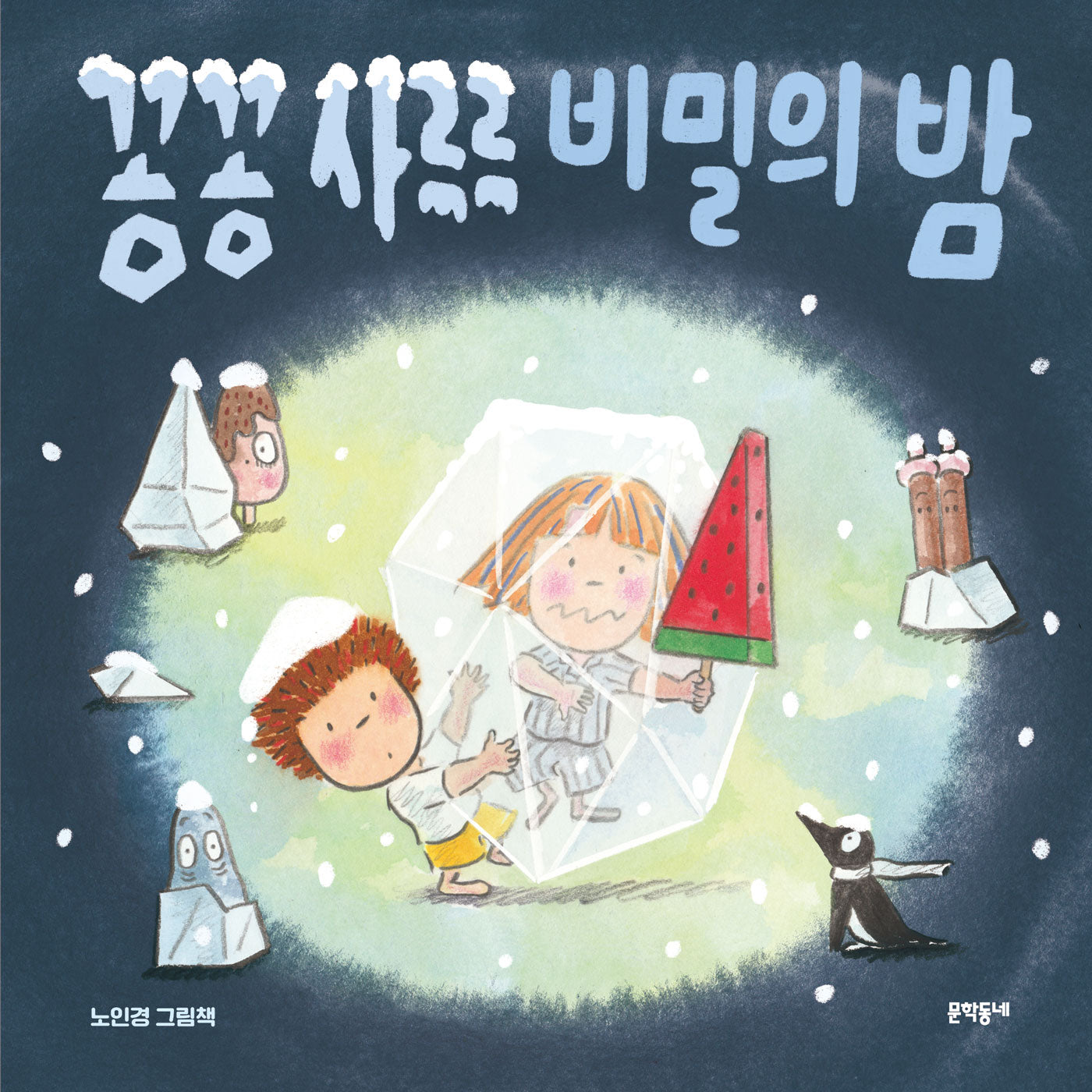 꽁꽁 사르르 비밀의 밤(밤이랑 달이랑 7)(양장본 Hardcover)
