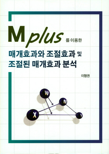 매개효과와 조절효과 및 조절된 매개효과 분석(MPlus를 이용한)(양장본 Hardcover)