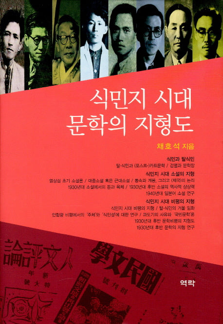 식민지 시대 문학의 지형도(양장본 HardCover)