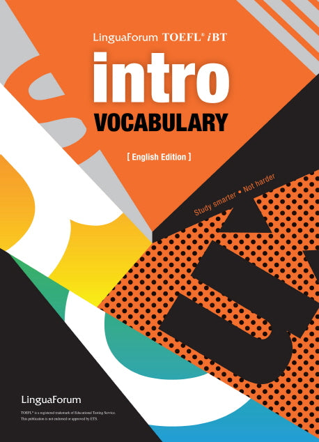링구아포럼 TOEFL iBT INTRO VOCABULARY (영문판)