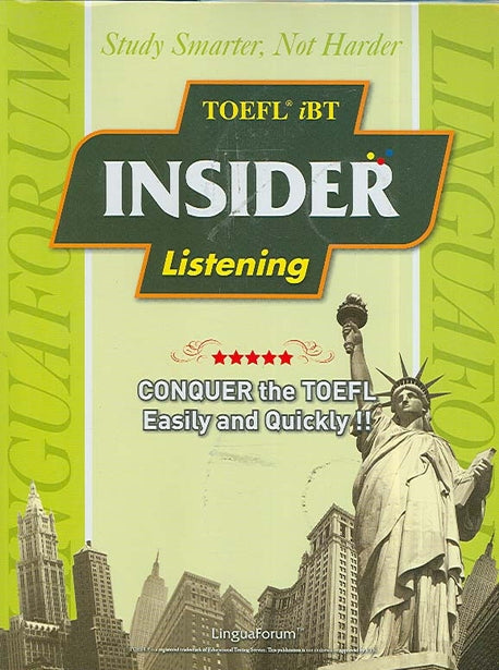 TOEFL IBT INSIDER LISTENING(CD8장포함)