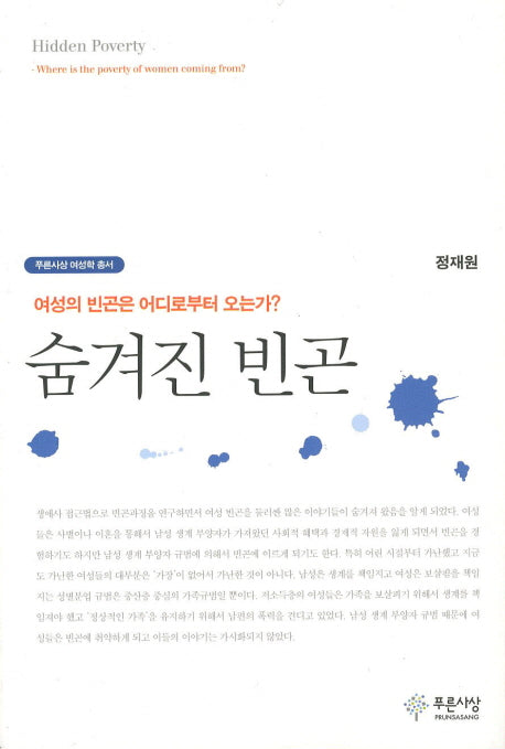 숨겨진 빈곤(푸른사상 여성학 총서)