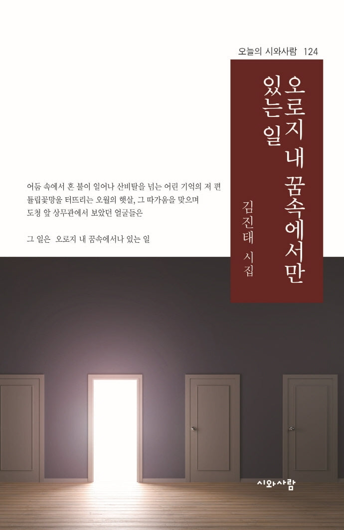 오로지 내 꿈속에서만 있는 일(오늘의 시와사람 124)