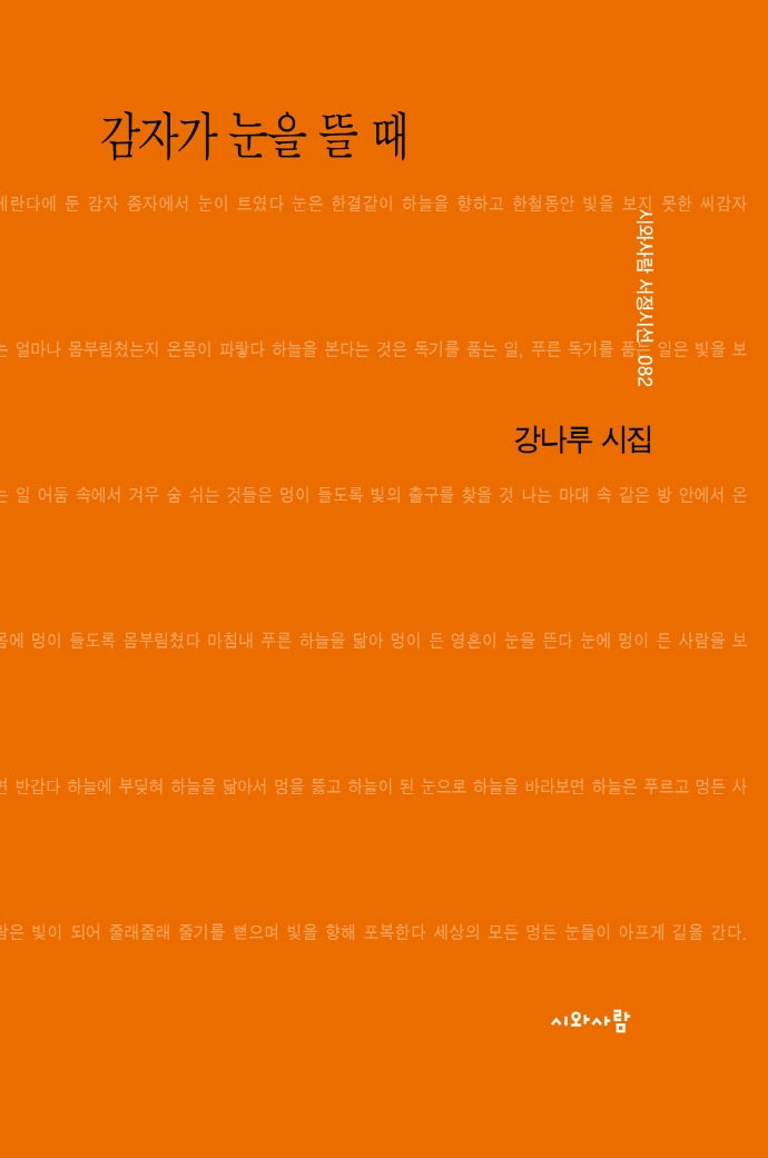 감자가 눈을 뜰 때(시와사람 서정시선 82)