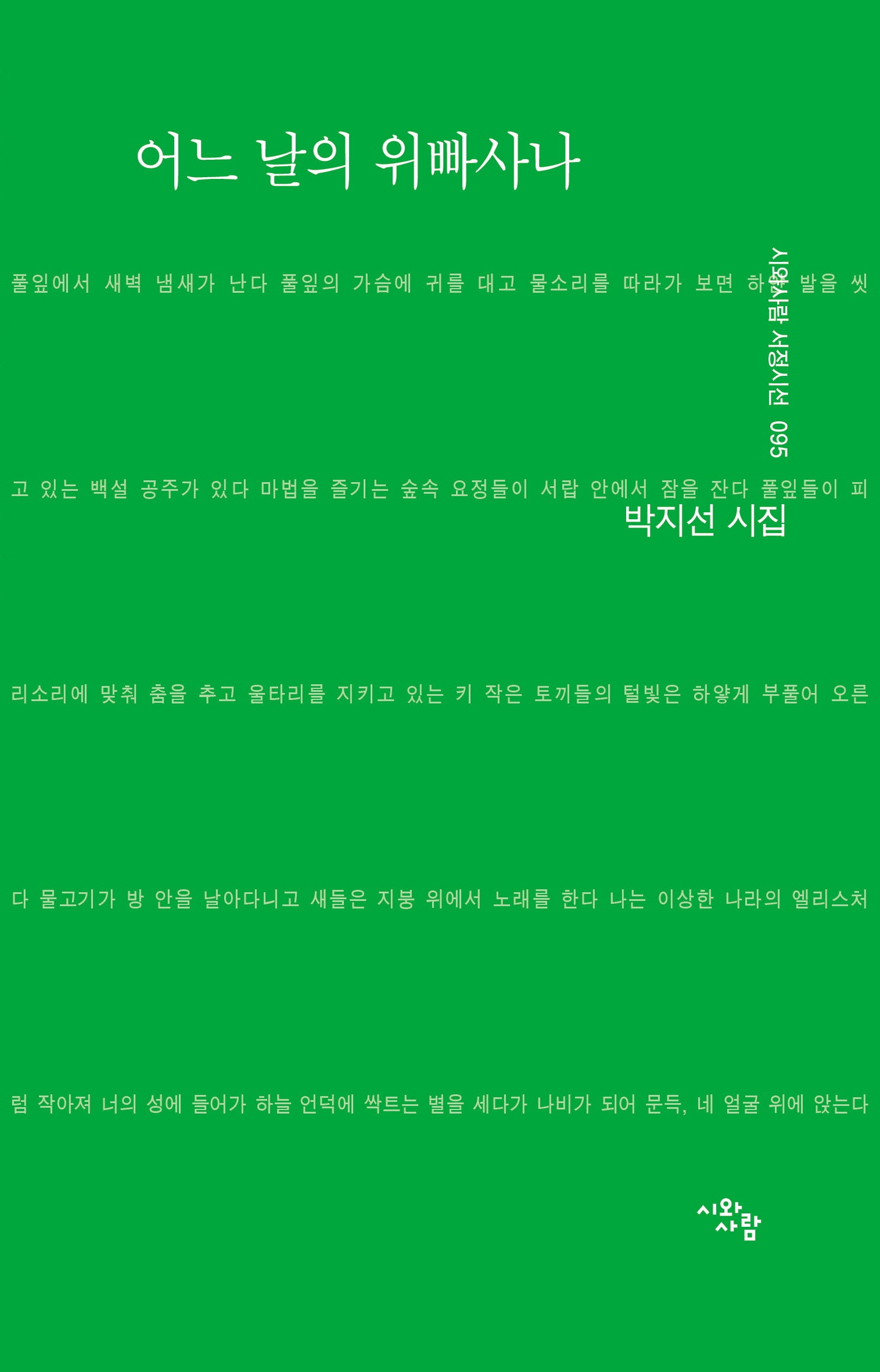 어느 날의 위빠사나(시와사람 서정시선 95)