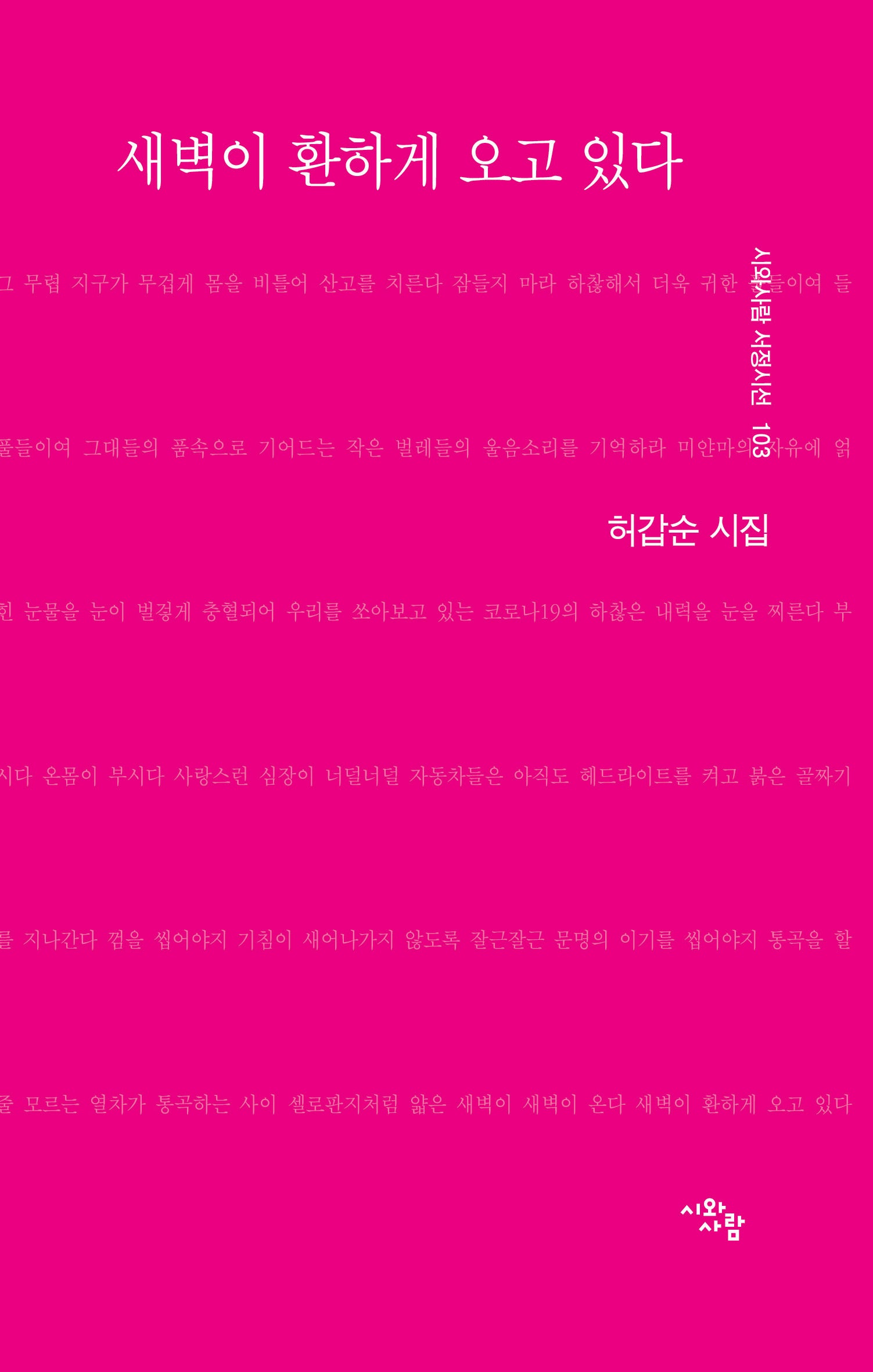 새벽이 환하게 오고 있다(시와사람 서정시선 102)
