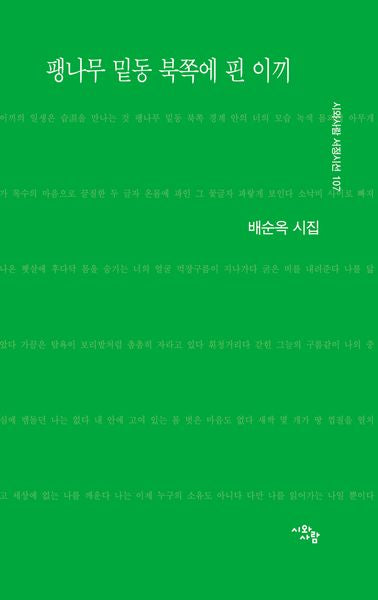 팽나무 밑동 북쪽에 핀 이끼(시와사람 서정시선 107)