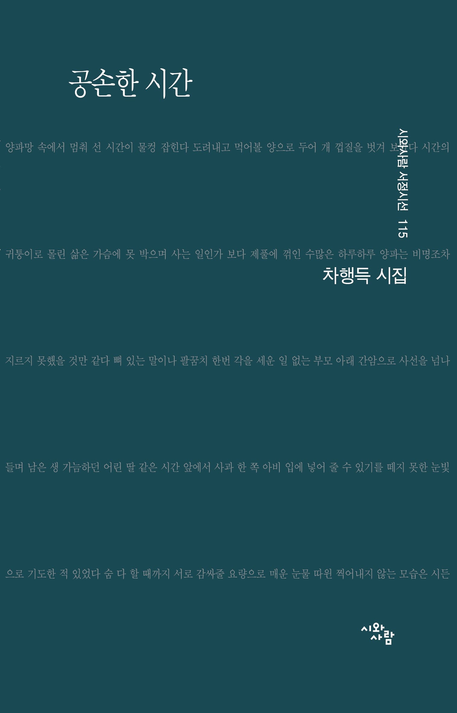 공손한 시간(시와사람 서정시선 115)
