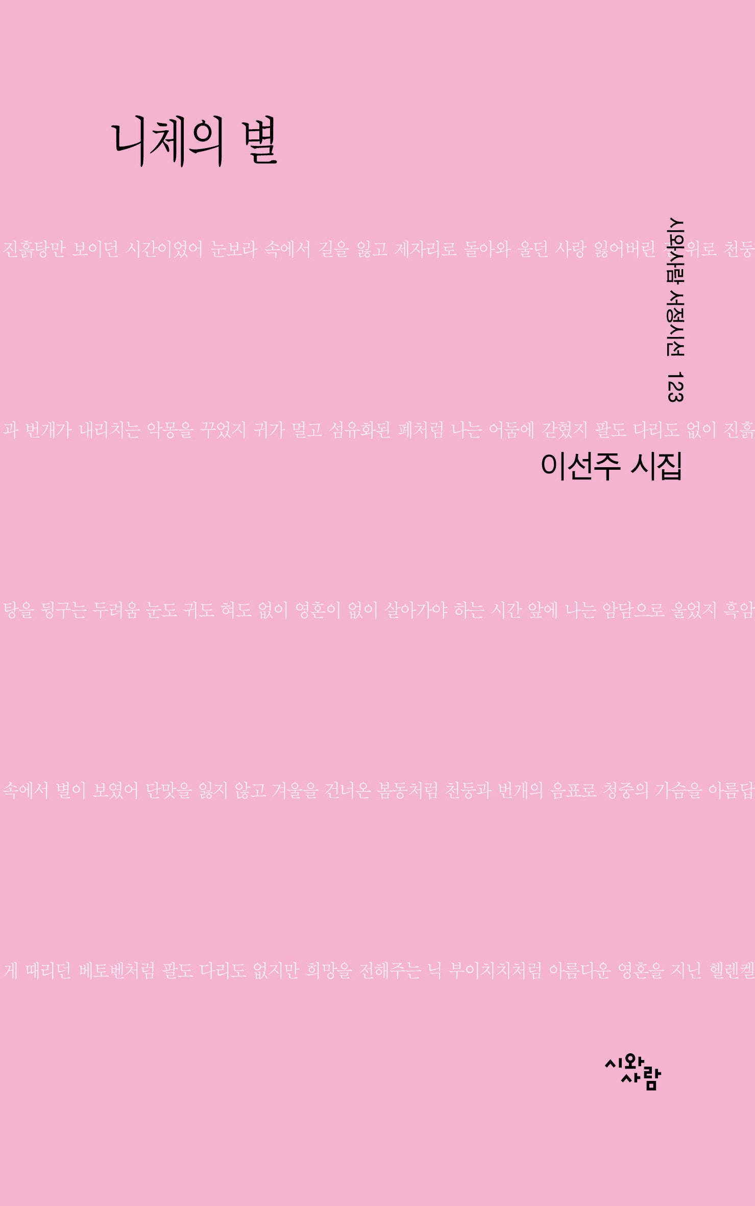 니체의 별(시와사람 서정시선 123)