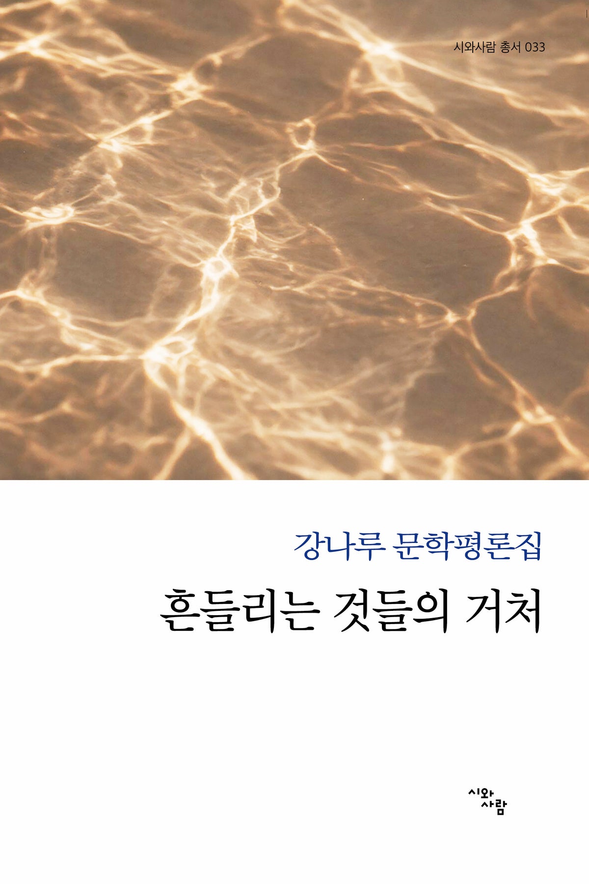 흔들리는 것들의 거처(시와사람 총서 33)