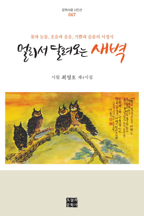 멀리서 달려오는 새벽(문학사랑 시인선 67)(양장본 HardCover)