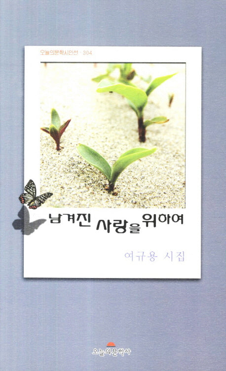 남겨진 사랑을 위하여(오늘의문학시인선 304)