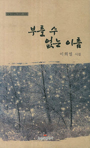 부를 수 없는 이름(오늘의문학시인선 326)