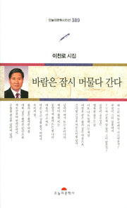 바람은 잠시 머물다 간다(오늘의문학시인선 389)