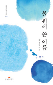물 위에 쓴 이름(오늘의문학시인선 428)