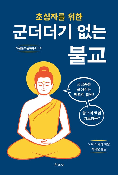 초심자를 위한 군더더기 없는 불교(대원불교문화총서 12)