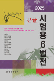 큰글 시험용 6법전(2025)