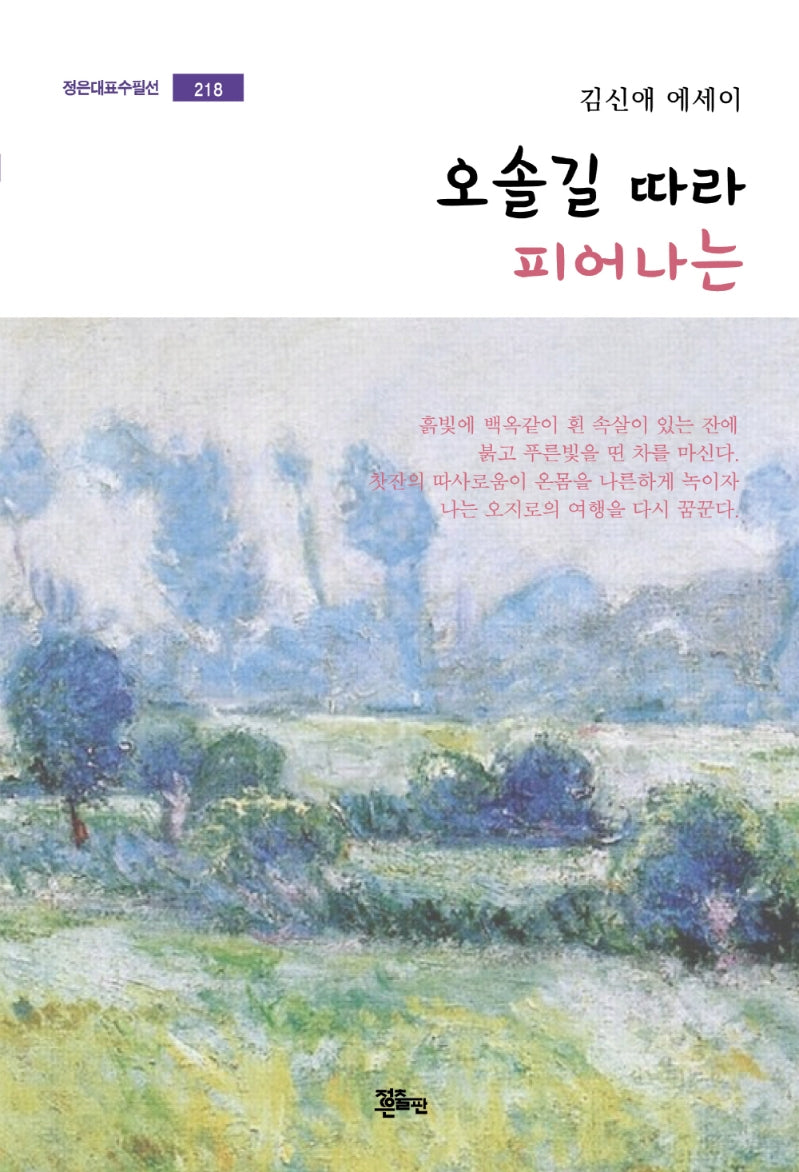 오솔길 따라 피어나는(정은대표수필선 218)
