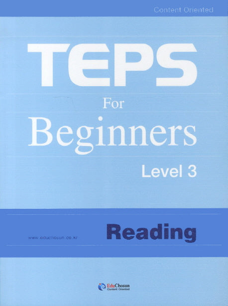 TEPS FOR BIGINNERS Level 3: READING