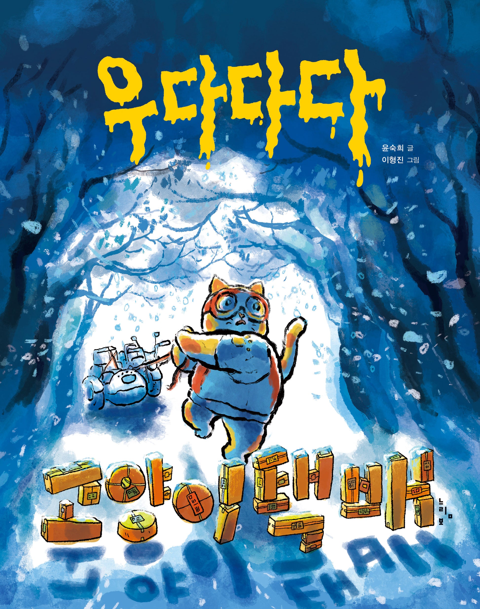 우다다다 고양이택배(느림보 그림책 66)(양장본 Hardcover)
