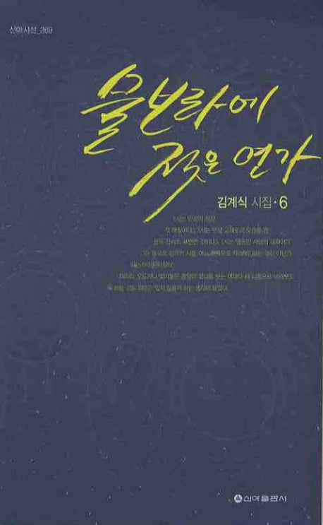 물보라에 젖은 연가(신아시선 269)