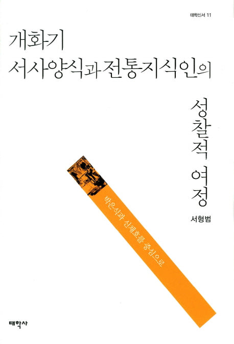 개화기 서사양식과 전통지식인의 성찰적 여정(태학신서 11)(양장본 HardCover)