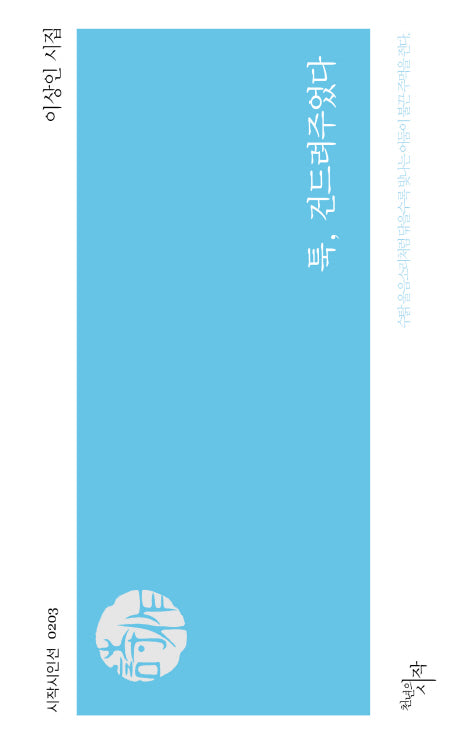 툭, 건드려주었다(시작시인선 203)