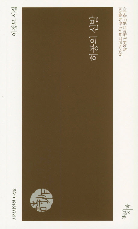 허공의 신발(시작시인선 275)
