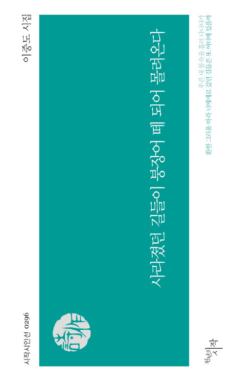 사라졌던 길들이 붕장어 떼 되어 몰려온다(시작시인선 296)