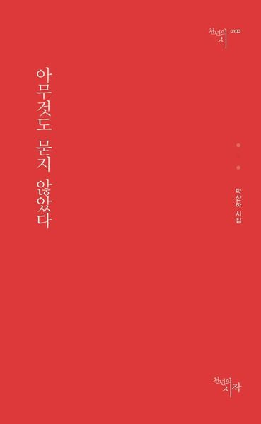 아무것도 묻지 않았다(천년의시 100)