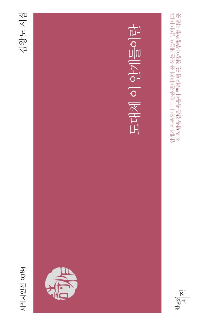 도대체 이 안개들이란(시작시인선 384)