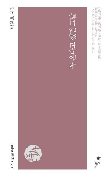 꼭 온다고 했던 그날(시작시인선 401)