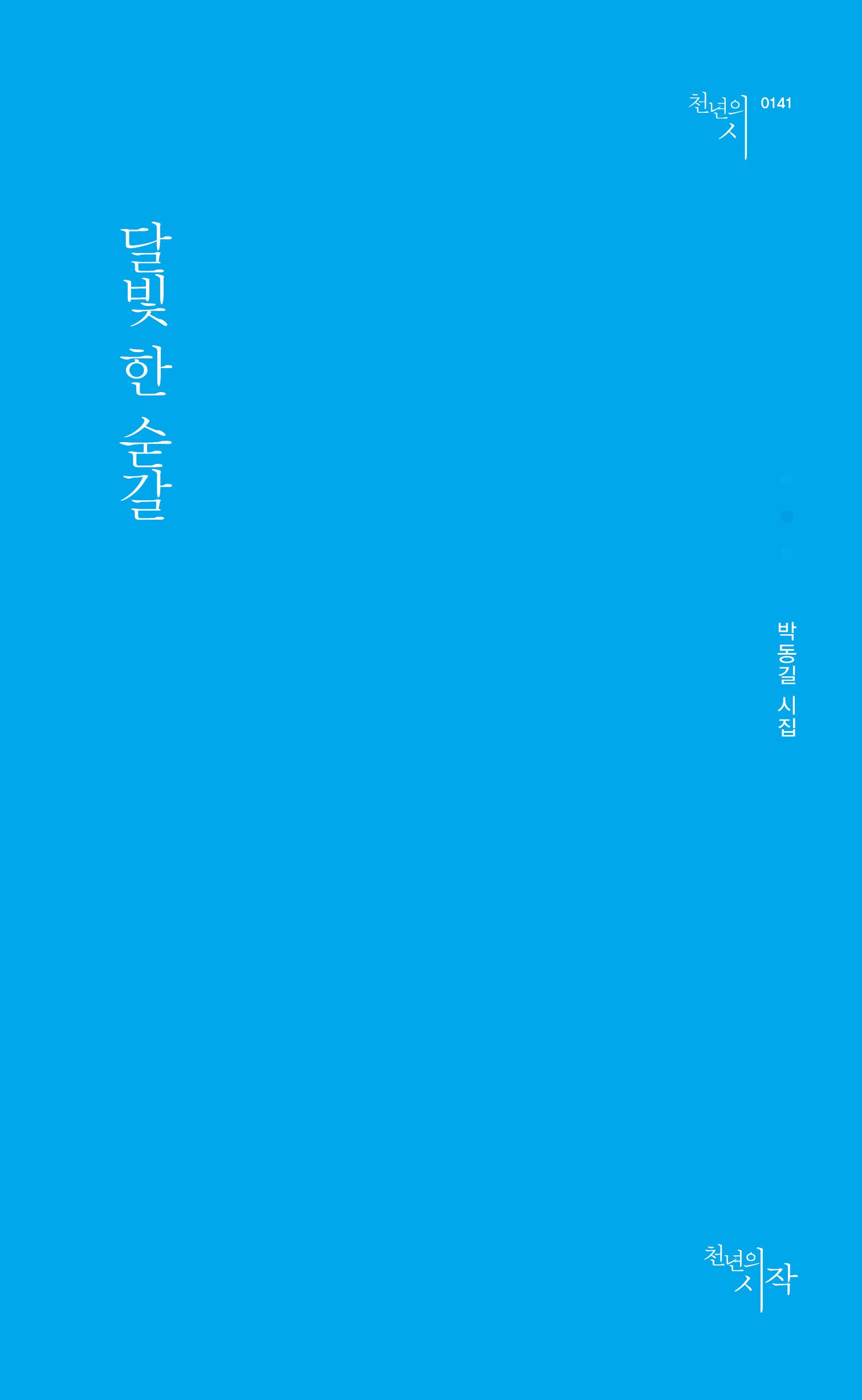 달빛 한 숟갈(천년의시 141)