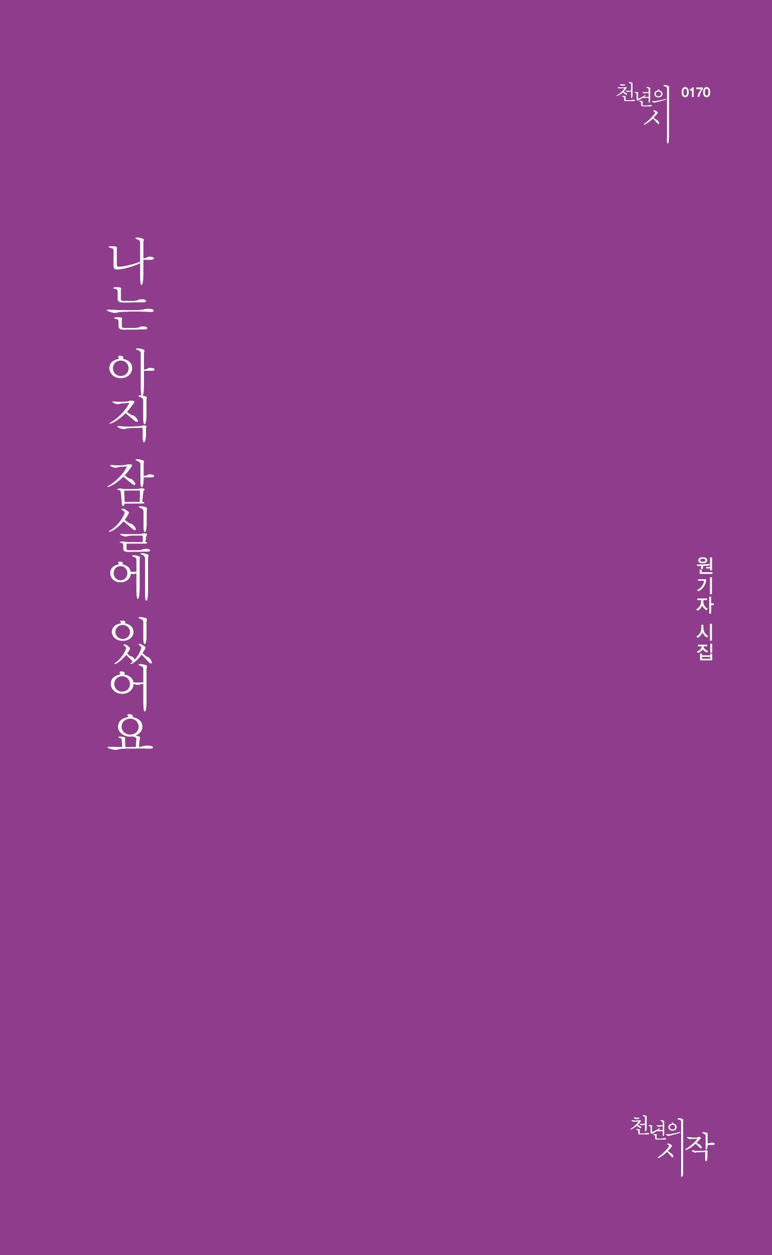 나는 아직 잠실에 있어요(천년의시인선 170)