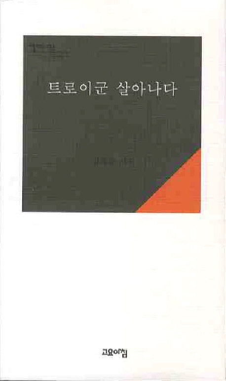 트로이군 살아나다(열린시학 시가 있는 고요아침 32)