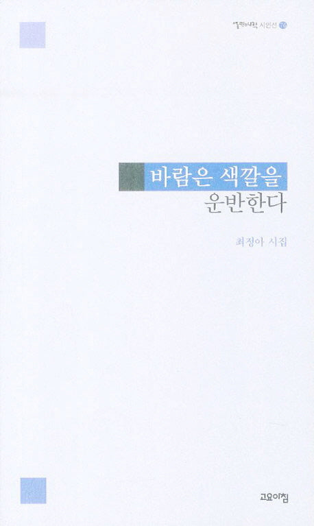 바람은 색깔을 운반한다(열린시학 시인선 76)(반양장)
