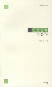 연둣빛에 머물다(열린시학 시인선 86)