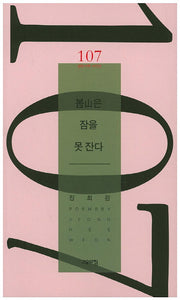 봄산은 잠을 못 잔다(열린시학 시인선 107)