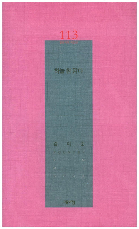 하늘 참 맑다(열린시학 시인선 113)