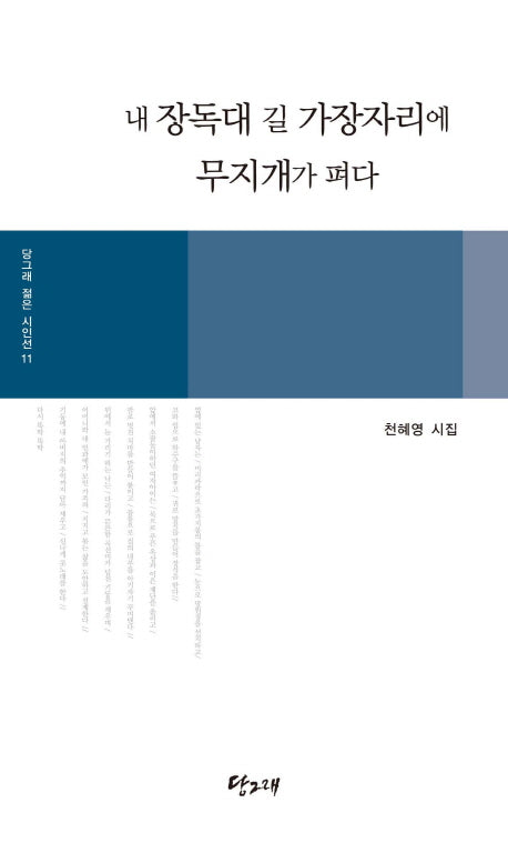 내 장독대 길 가장자리에 무지개가 펴다(당그래 젊은 시인선 11)