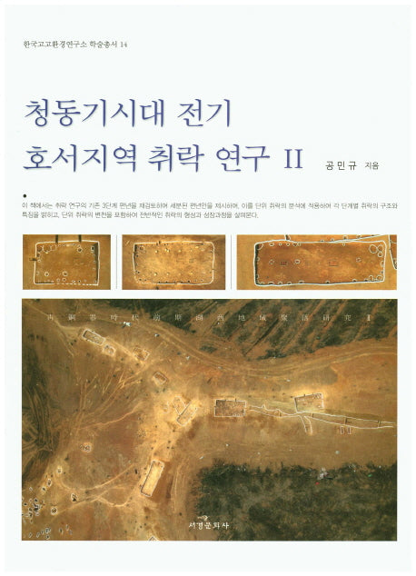 청동기시대 전기 호서지역 취락 연구 2(한국고고환경연구소 학술총서 14)