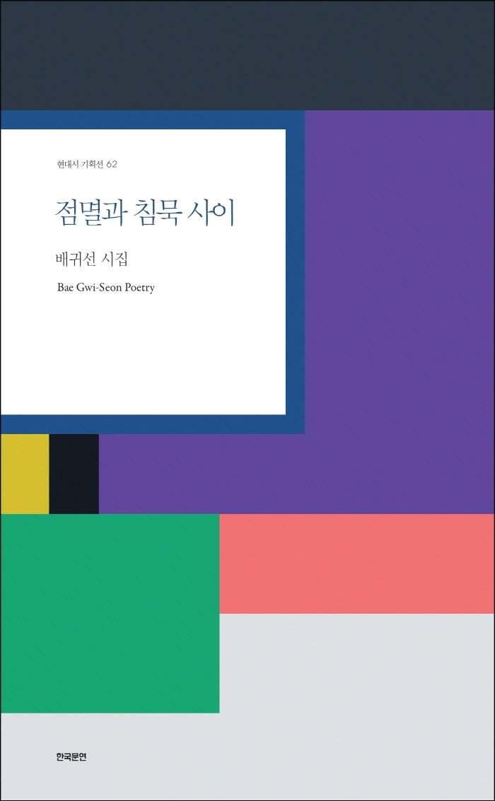 점멸과 침묵 사이(현대시 기획선 62)