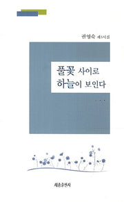 풀꽃 사이로 하늘이 보인다