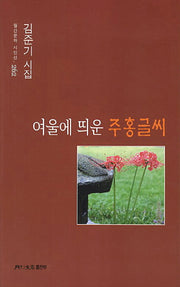 여울에 띄운 주홍글씨(월간문학 시인선 262)