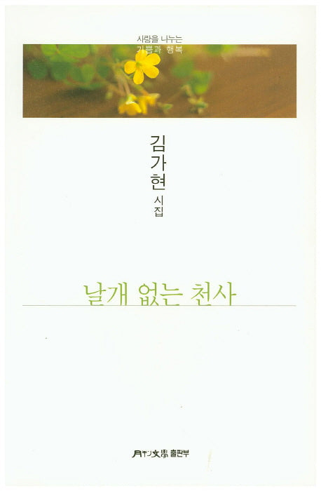 날개 없는 천사(월간문학 시인선 303)